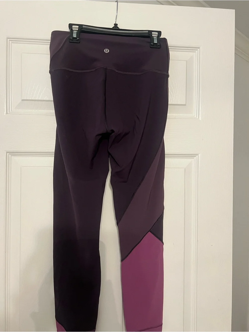lululemon athletica Colorblock Purple & Pink Leggings
